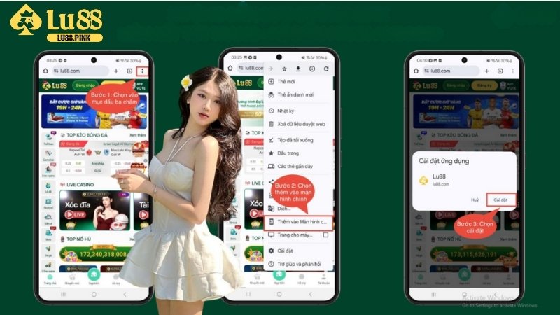 Tải app Lu88 cho hệ điều hành Android đơn giản, nhanh chóng chỉ trong 1 phút